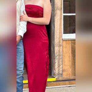 Sugarlips Strapless Ruby Dress